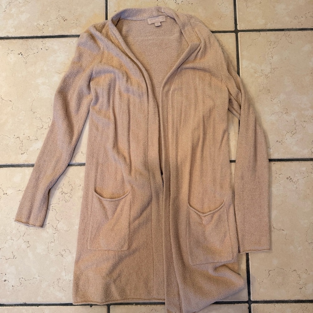 Barefoot Dreams Soft Tan Cardigan
